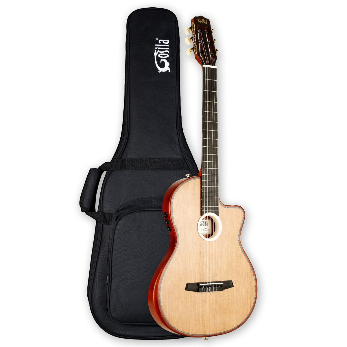 Electronic Classical Portable Guitar SILENT GUITAR Classic Nylon String Travel Electronic Classical Portable Guitar SILENT GUITAR Classic Nylon String Travel