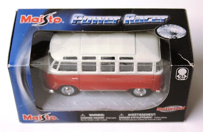 Maisto Power Racer Volkswagen Bus Die Cast Metal | eBay