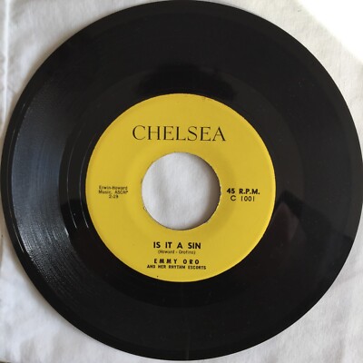 Emmy Oro And Her Rhythm Escorts   A Fish House Function/Is It A Sin 7'', 45 RPM