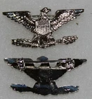 WW2 American Colonel Grade Collar Badges