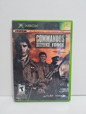 Commandos: Strike Force (Microsoft Xbox, 2006) NO Manual