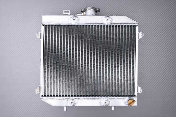 Radiateur de course HONDA TRX 500 F FOREMAN 01-14 en alliage alu soudé main TIG