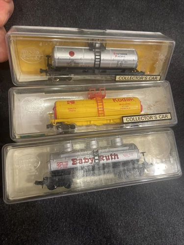 Lot Of 3 Model Power N Freight Car Tank No. 3413, 3751, 3753