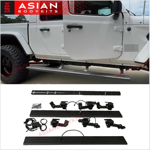 ELECTRIC SIDE STEP RUNNING BOARDS for JEEP GLADIATOR JT 2020+ RUBICON