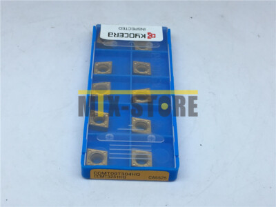 10PC/box Kyocera CARBIDE INSERTS CCMT09T304HQ CA5525 CCMT3251HQ