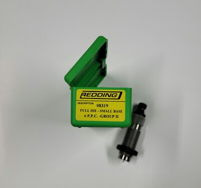 08319 REDDING SMALL BASE FULL LENGTH SIZING DIE - 6 P.P.C. - NEW