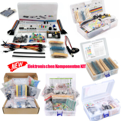 Gemischte mit elektronischen Komponenten LED Set Widerstand Kondensator Teile DE