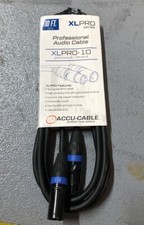 Lot of 1 - Accu-Cable 10 ft 3-Pin Audio XLR Cable - NEW - Model XLPRO-10