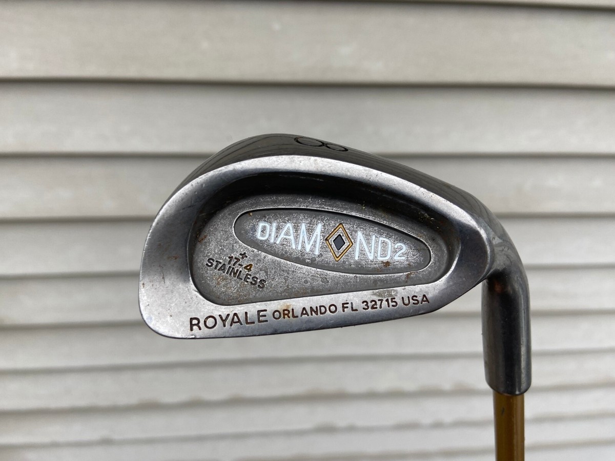 Left Handed Ping Zing Orange Dot 8 Iron Regular Steel Shaft Lamkin Grip Left Handed Ping Zing Orange Dot 8 Iron Regular Steel Shaft Lamkin Grip