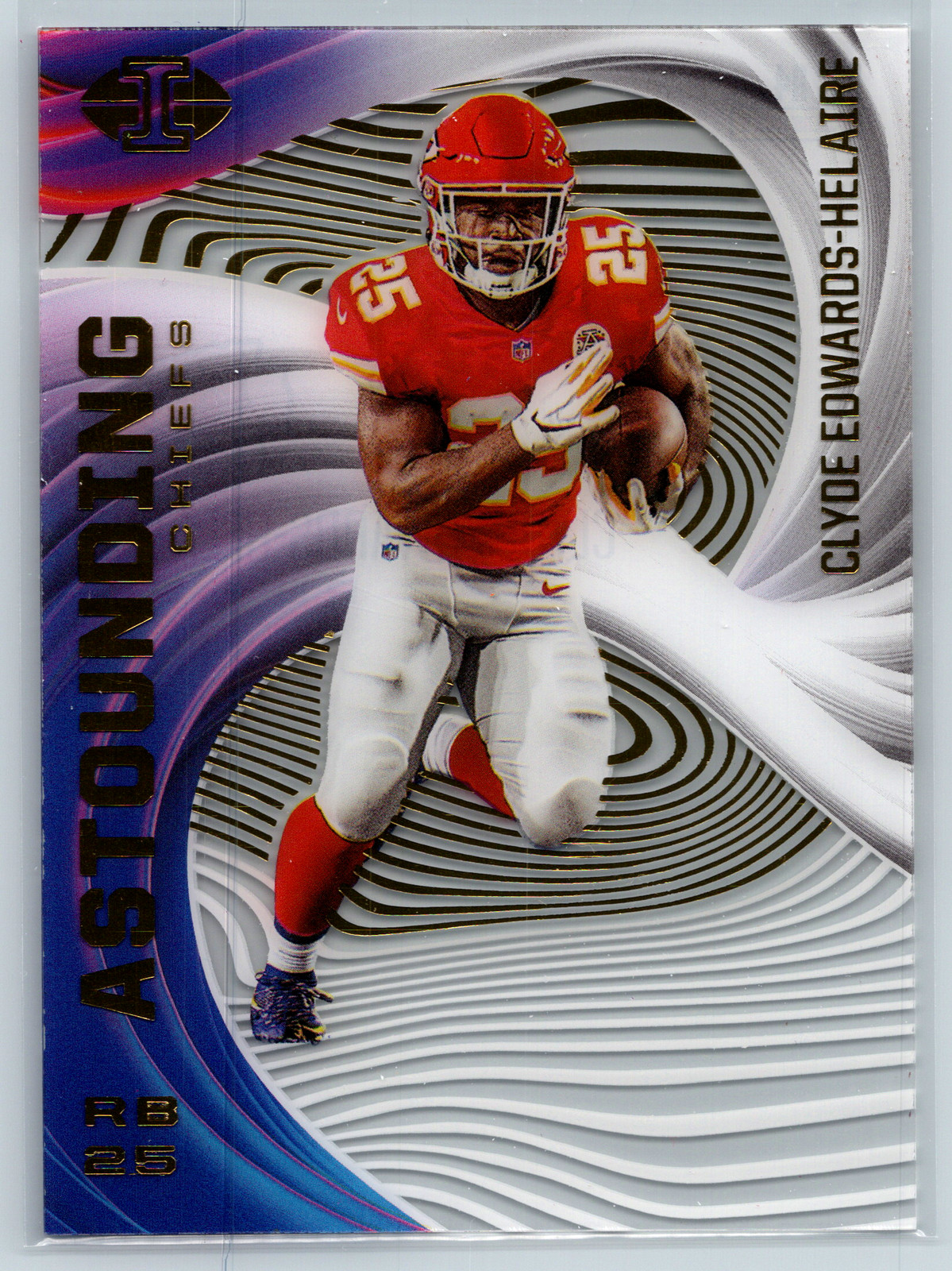 Clyde Edwards-Helaire 2020  Panini Illusions Astounding RC #A4