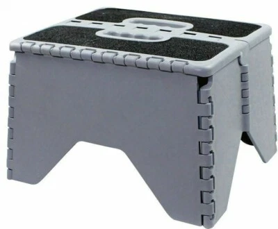 Leisurewize Handy Home, Garden & Travel Foldable Anti-Slip Step with Tread 150kg