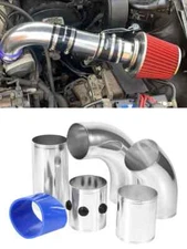3" 76mm Universal Air Intake Pipe Intake Pipe Kit Turbo Direct Cold Air Filter