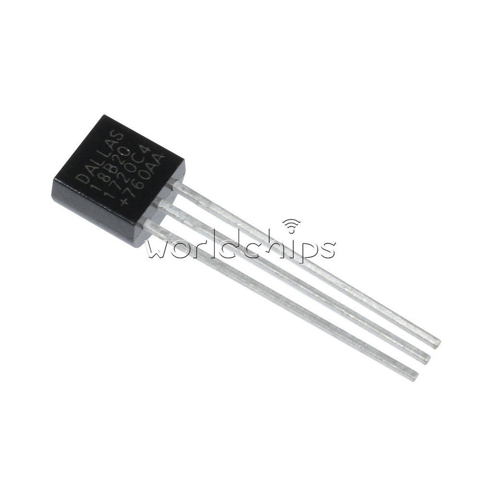 Kit 10 Sensori Di Temperatura Dallas DS18B20 TO-92 | Termometro Digitale