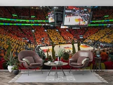 3D Vivint Smart Home Arena Wallpaper Wall Mural Peel and Stick Wallpaper 543