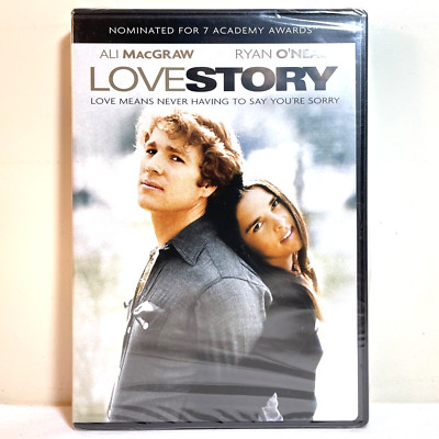 LOVE STORY (1970) DVD Ali McGraw, Ryan O'Neal - Tragedy Drama Romance NEW