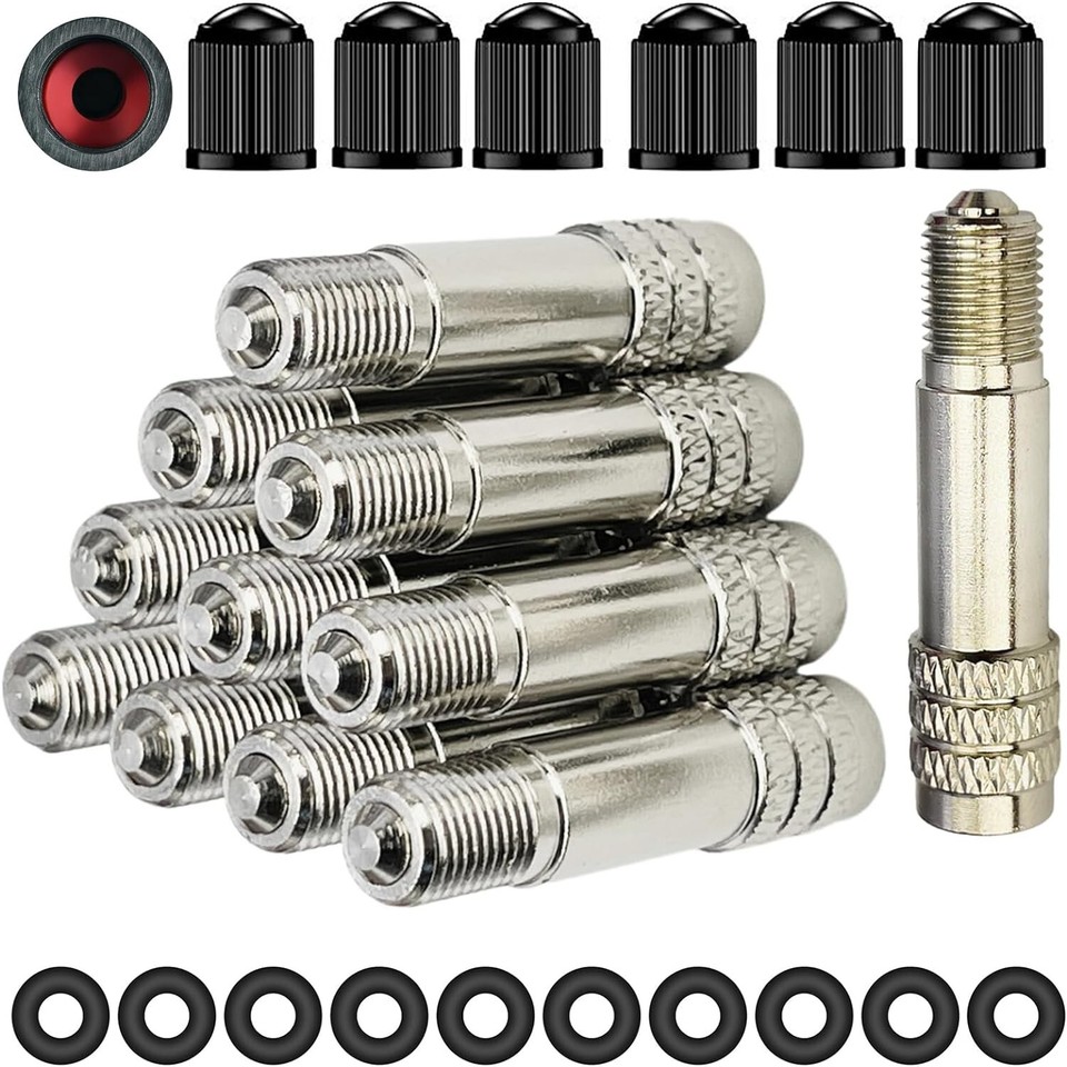 LeakProof Valve Stem Caps Effortless Tire Pressure Checks for All