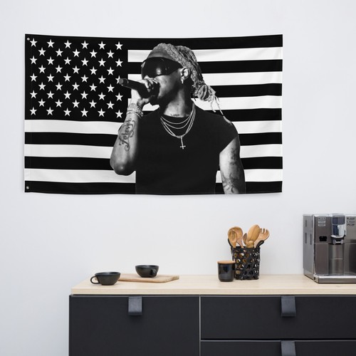 Destroy Lonely Flag - Opium American Flag Limited Edition By Filthy Prints - Picture 6 of 10