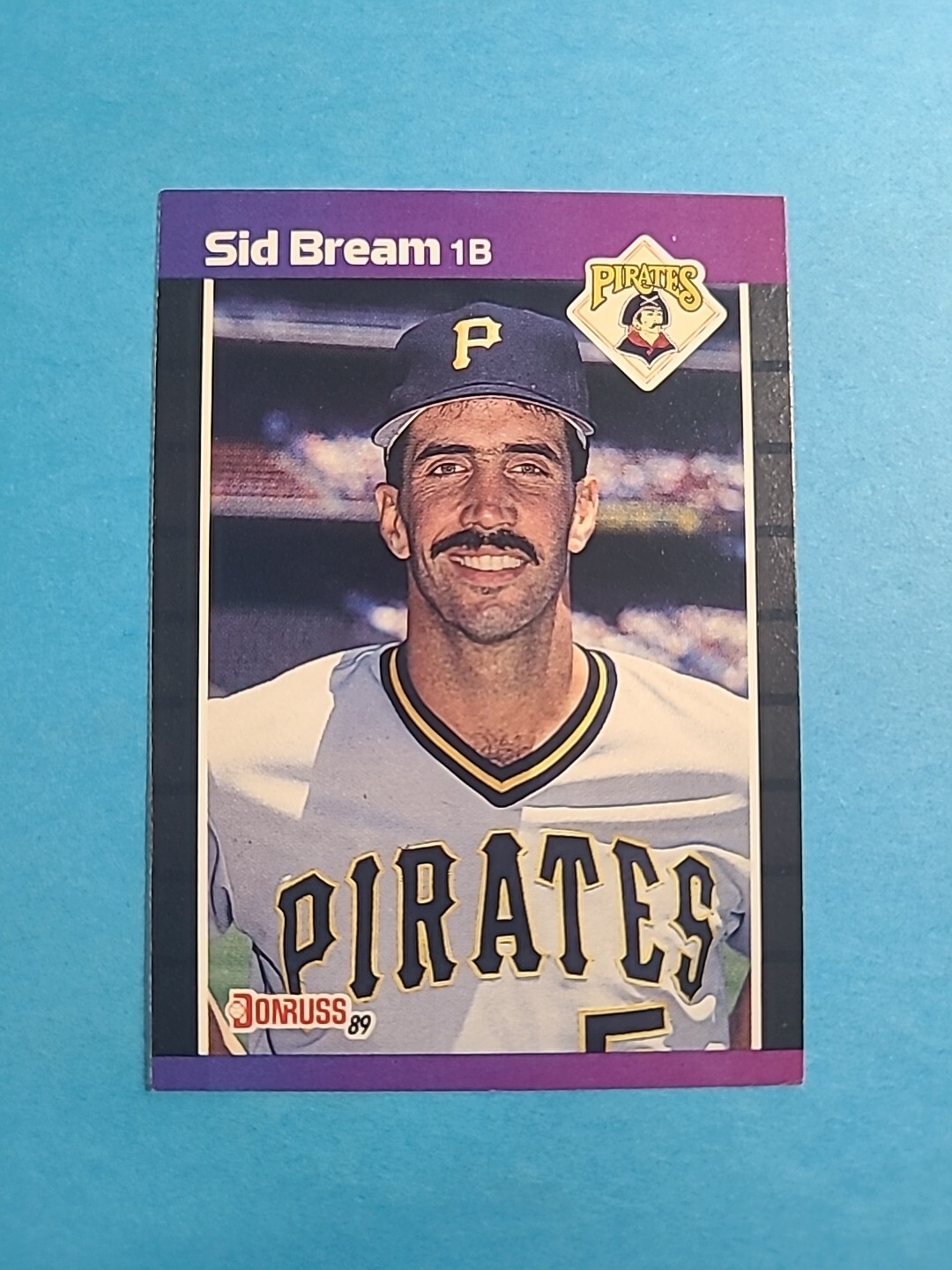 SID BREAM 1989 DONRUSS BASEBALL CARD # 252 H9055