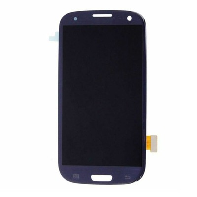 Neu Für Samsung Galaxy S3 i9300 i9305 Blau LCD Display Touchscreen + Rahmen BT02