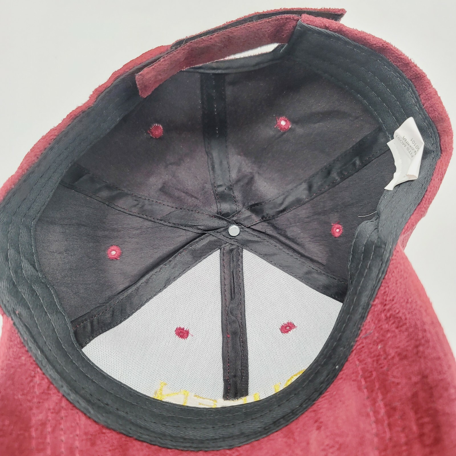 Maroon Baseball Cap Queen Soft Adjustable - image 6