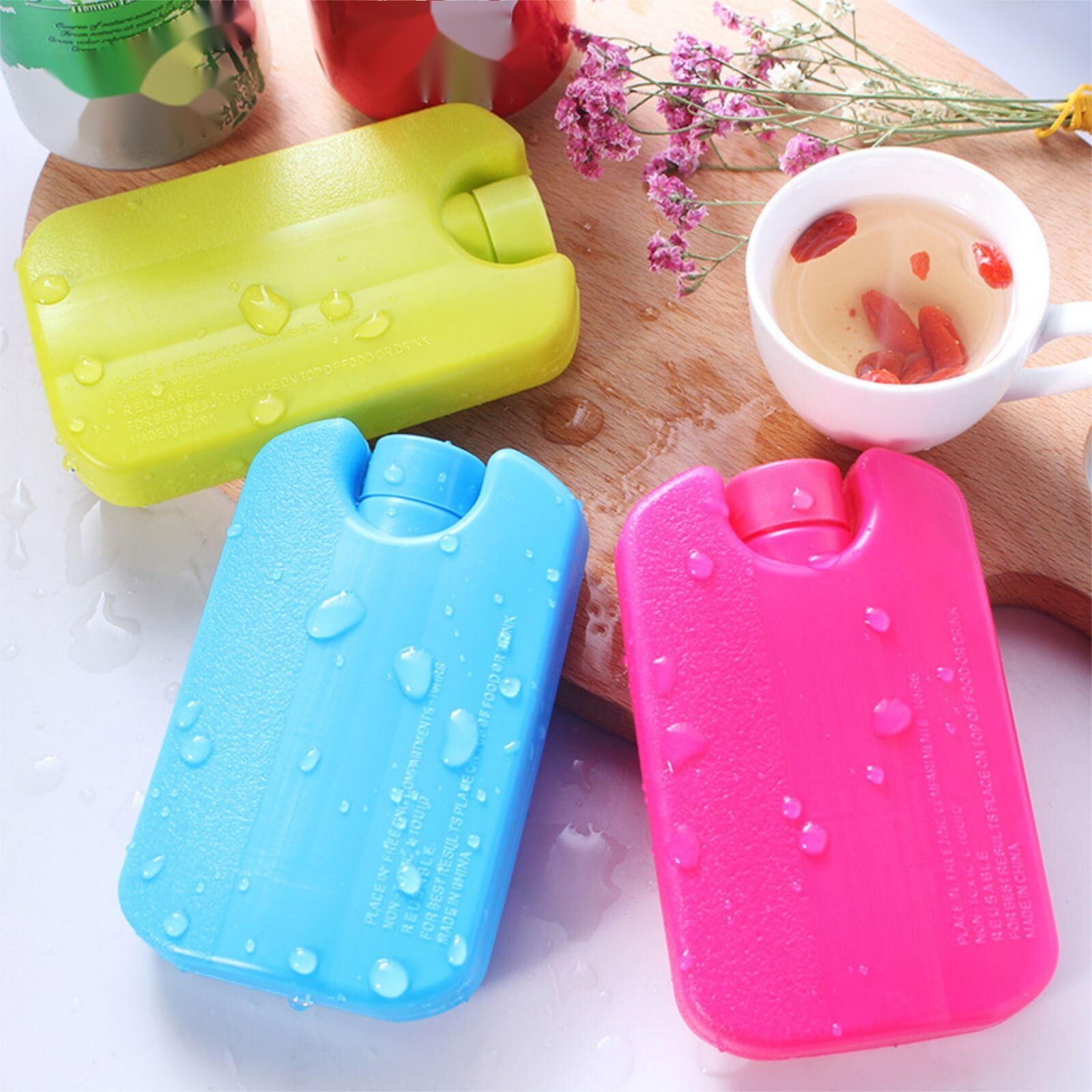 Ice Packs For Lunch Bags & Coolers  Reusable Freezer Packs For Lunch Box