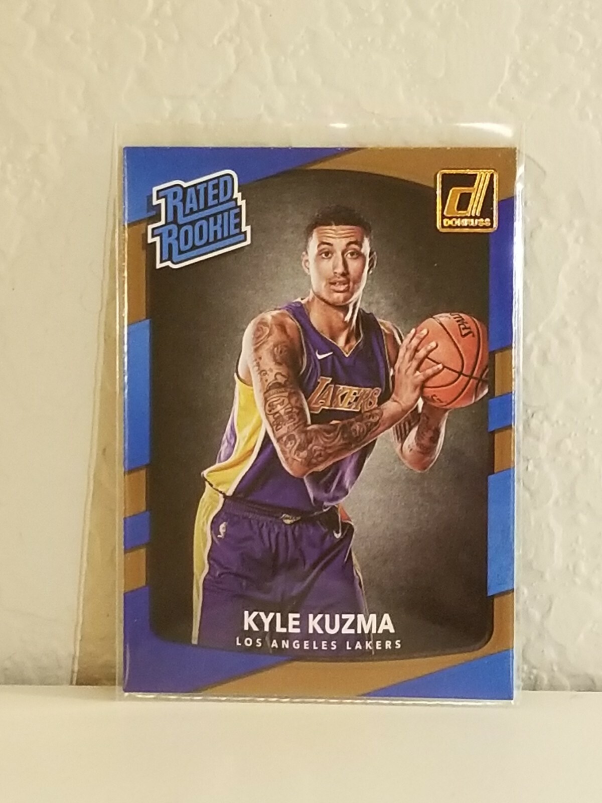 2017-18 Donruss Basketball Rated Rookie #174 - Kyle Kuzma Lakers