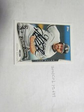 2014 Topps Adam Eaton Signed Baseball Card Beckett Pre-Certified 4