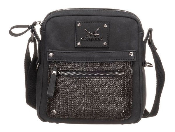 Sansibar Crossbody Bag UmhäNgetasche Schultertasche Tasche Black Schwarz Neu-image