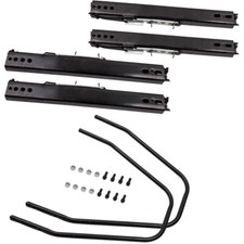 2 Set Uiversal Race Seat Base Mount Brackets For Driver Or Passenger Side Steel
