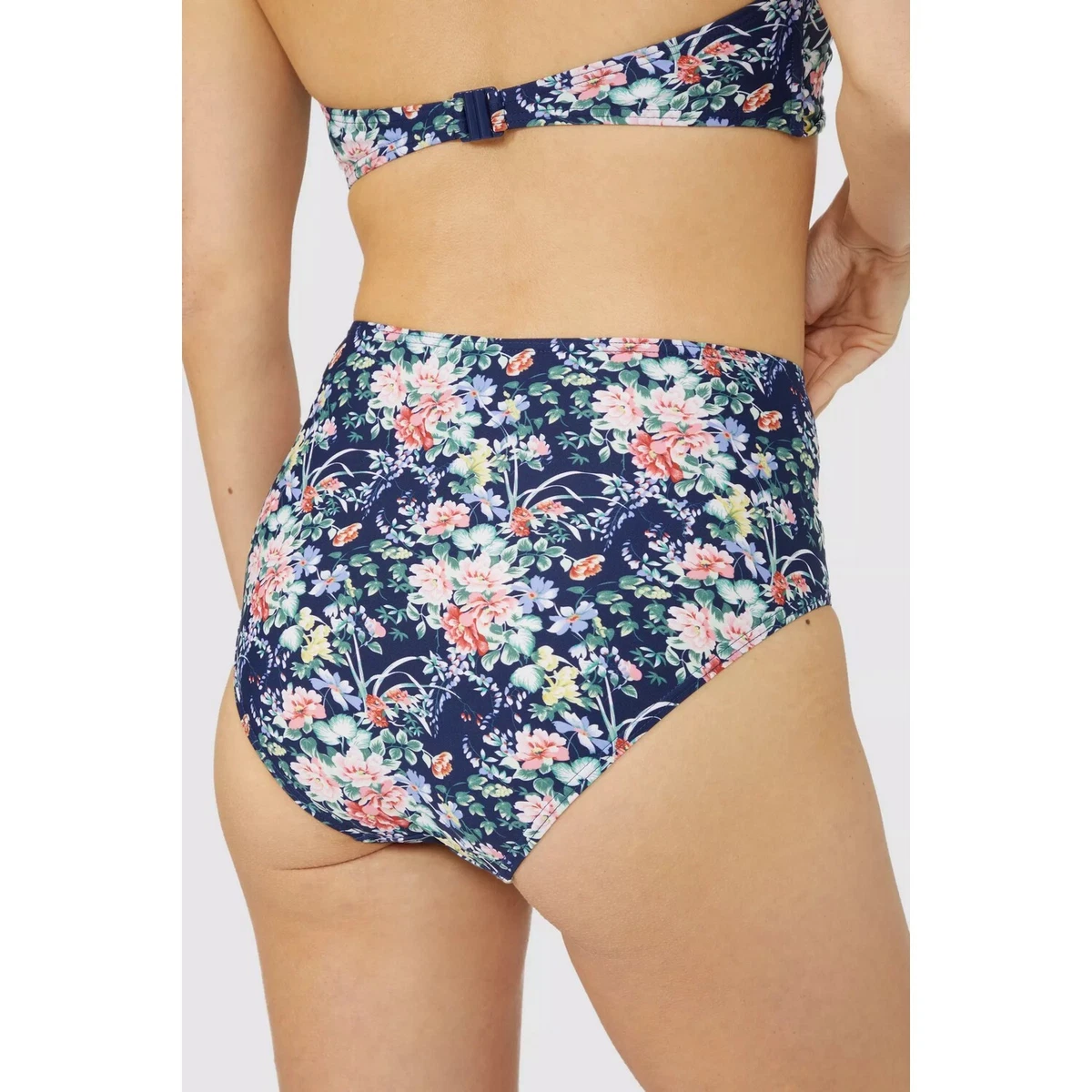 Debenhams Womens Ladies Floral High Waist Bikini Bottoms DH5517 eBay
