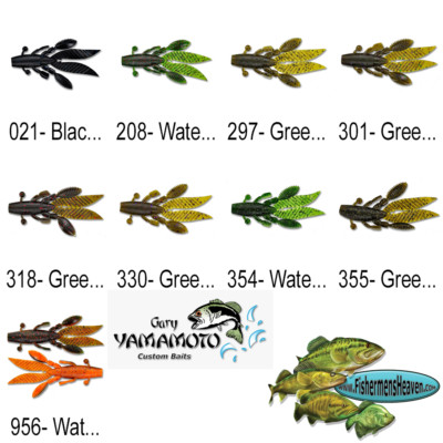 Gary Yamamoto Flappin Hog 3.75 Inch Soft Plastic Crawdad Bait Any Color FH-07 PK
