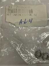 SEA DOO NUT-JAM HEXAGONAL 232160600.   { PAIR OF JAM NUTS }