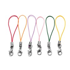 10X Cell Phone Lanyard Cords Strap Rope DIY Clasp Buckle Split Ring Anti-Loss  