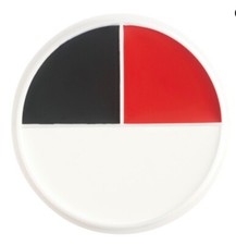 Ben Nye Color Wheel RB Black, White, Red