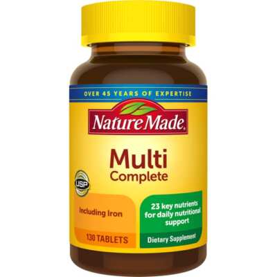 Nature Made Multi with Iron 130 Tabs