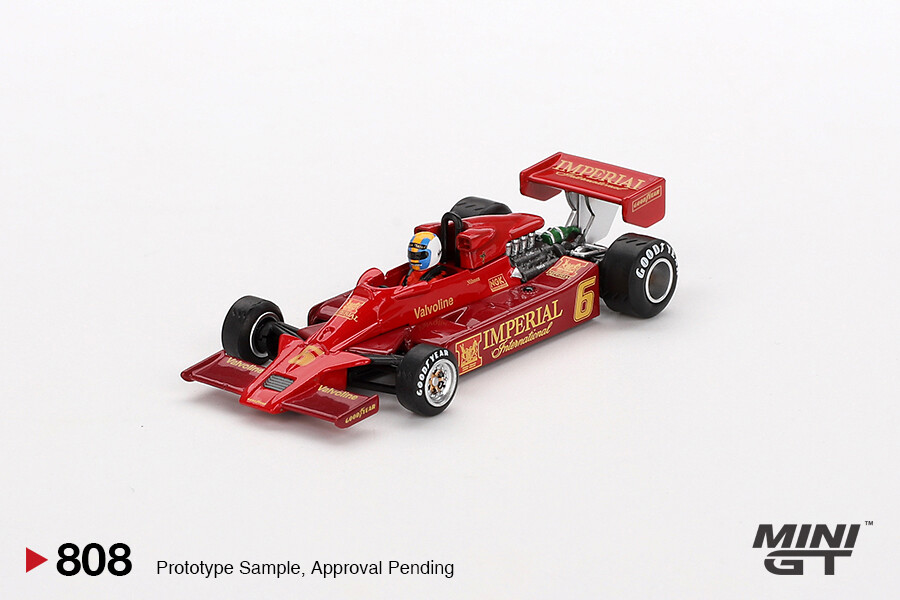 mini　ATOMIC ＳＬ Pre-order) Mini GT #808 1/64 Lotus 78 #6 Gunnar Nilsson 1977
