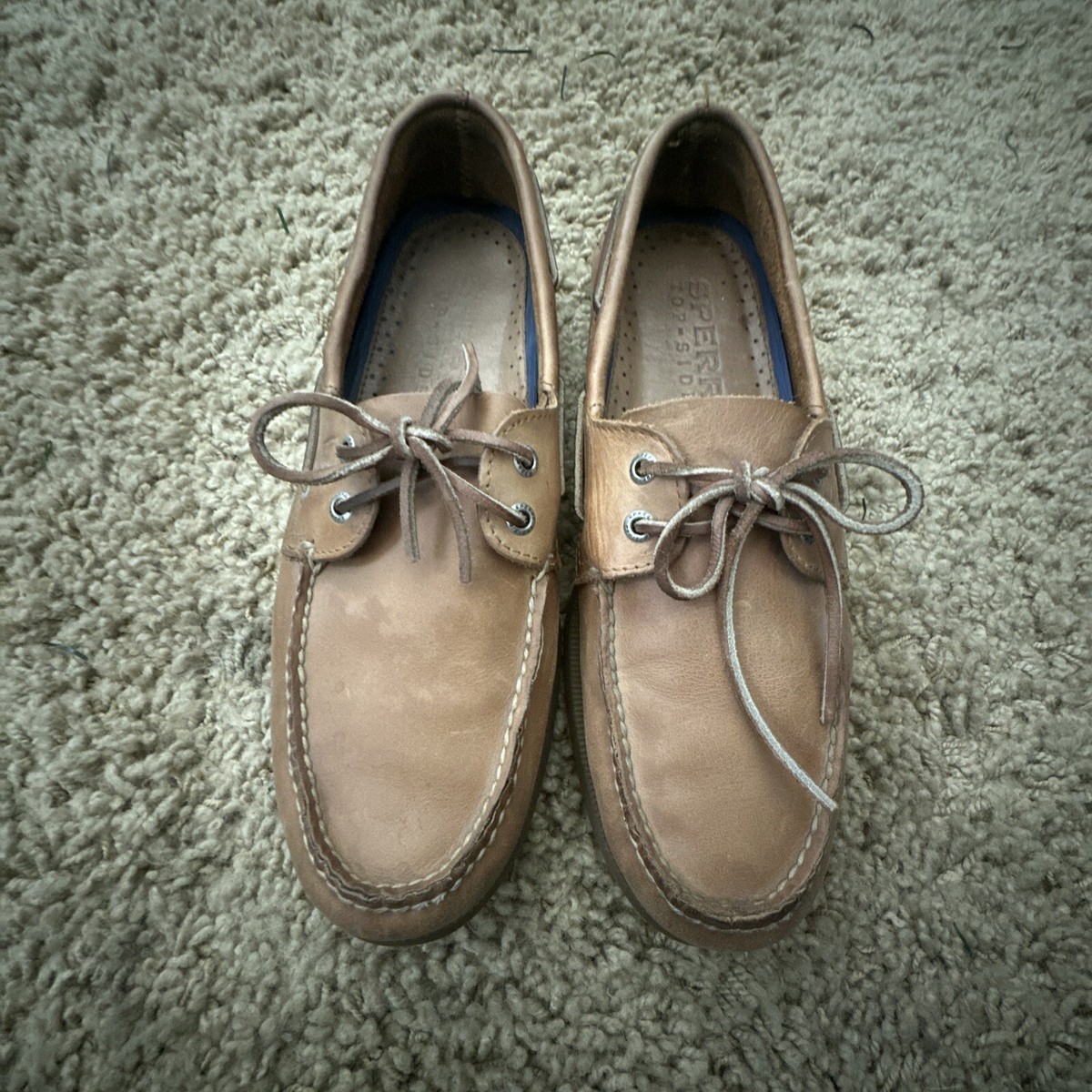 Sperry Authentic Original Mens Boat Shoe 11 M 0197640 Sahara