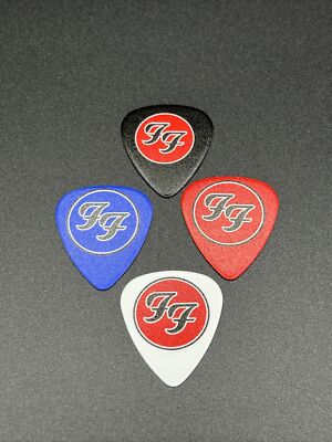 Foo Fighters plectrums Plec Gift SET Grunge Rock DAVE GROHL X 4 Plecs