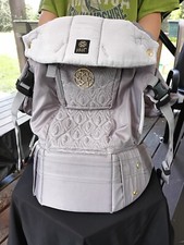 Lillebaby Carrier Original 2016 6 In 1 Gray With Gold Accents