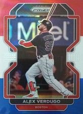 2022 Panini Prizm #85 Alex Verdugo Gold Vinyl Prizm