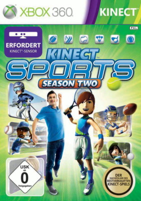 Microsoft Xbox 360 Kinect Sports Season 2 in OVP