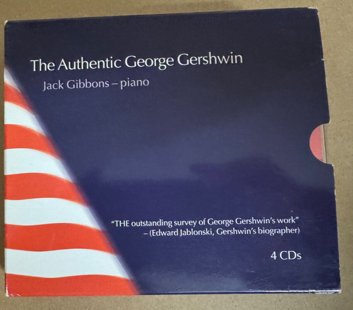 Jack Gibbons - Authentic George Gershwin, Vol. 1-4 4 CD Box