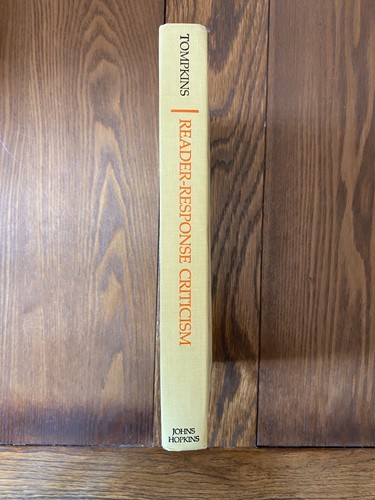 Reader-Response Criticism From Formalism To Post-Structuralism 1980 Tompkins HC - Picture 2 of 11