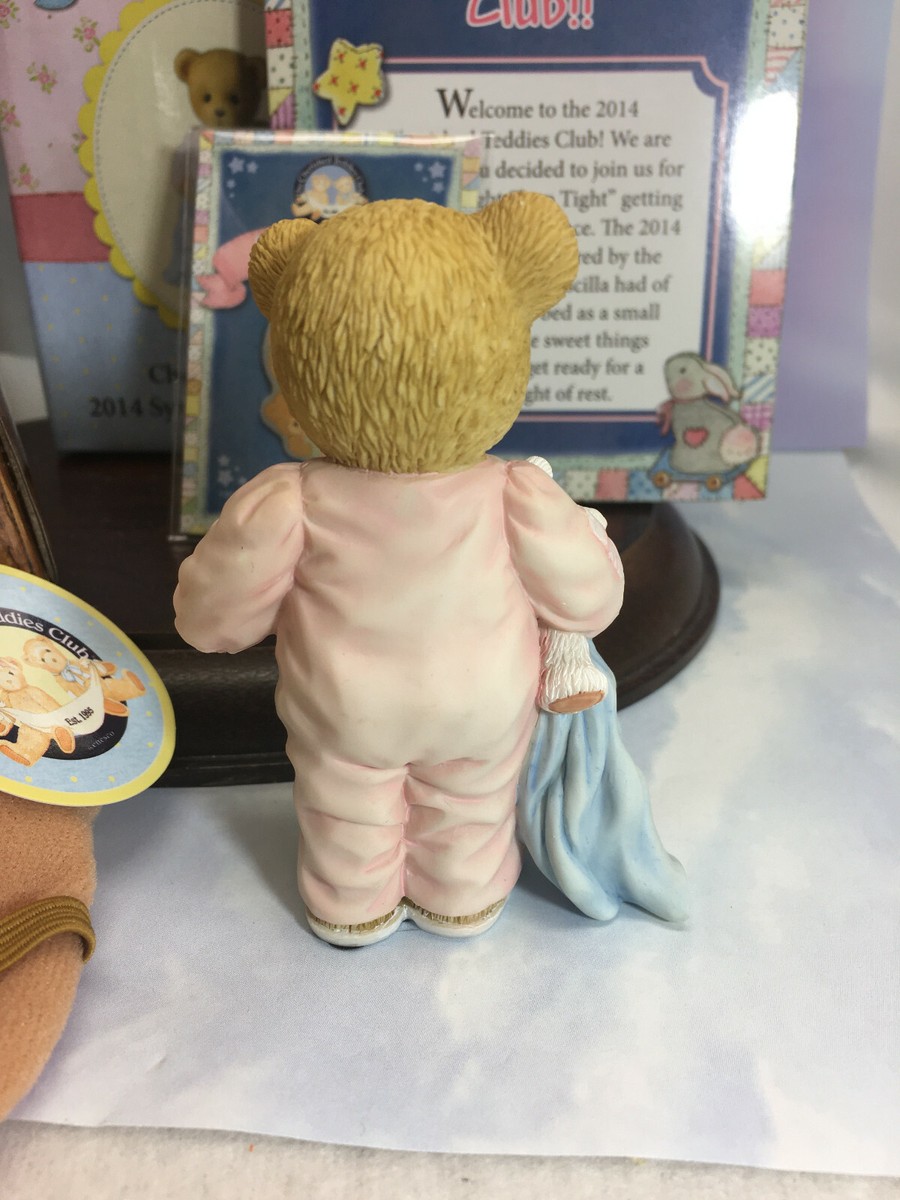 Cherished Teddies Georgie 2014 Membearship FIGURINE ONLY Cherished Teddies Georgie 2014 Membearship FIGURINE ONLY