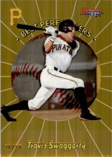 2018 Best Performers Gold Refractor Travis Swaggerty 28/50 Pittsburgh Pirates