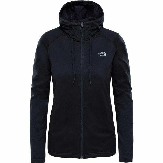 Jaqueta com Capuz Feminina The North Face Feminina Zíper Completo Mezzaluna Top Tech NF Nova