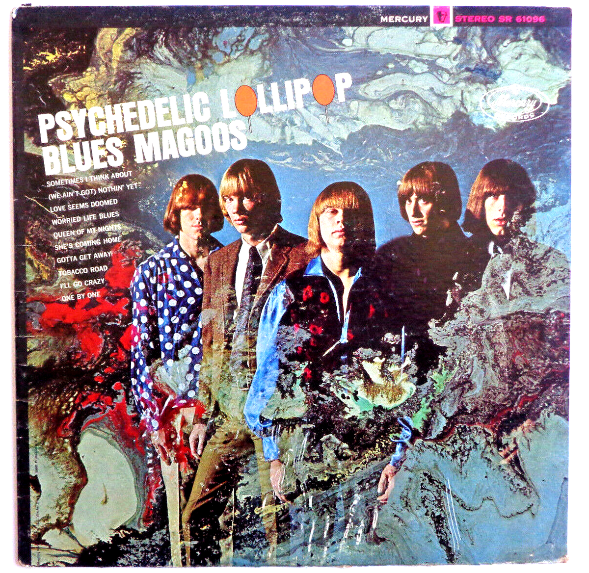 BLUES MAGOOS -Psychedelic Lollipop- Vinyl LP 1st Press 1966 SR 61096 Red  Label