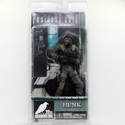 NECA Resident Evil Hunk 10th Anniversary 7'' Action Figure Collection New In Box