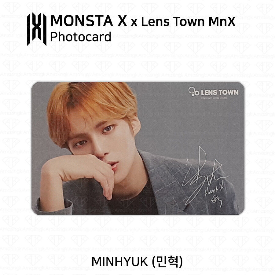 Monsta X x Lens Town MnX 2018 Official Photocard I.M Kihyun Jooheon KPOP  K-POP | eBay
