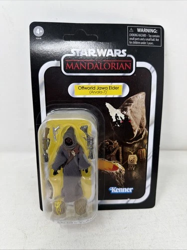 Star Wars HASLAB Razor Crest HAS002 Jawa Elder w/ Egg Unpunched NON-Mint Card